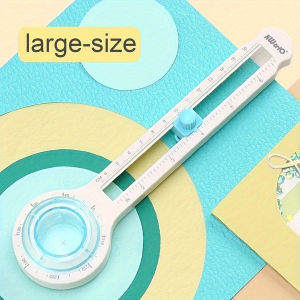 1pc lightweight 360-degree manual compass cutting machine manually rotating cutting tool cutting ring diameter 3.14-12.59 inch