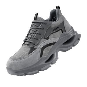 GUYISA | Mens Steel Toe Puncture Resistant Wear-Resistant Lightweight Safety Shoes