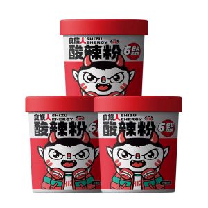 正品正宗 食族人 130克 酸辣粉桶装重庆网红速食懒人宿舍冲泡粉丝