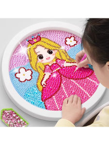 Đồ Chơi Trẻ Em Tự Làm Khối Đá Pha Lê DIY Vật Liệu Dán Kim Cương Cho Bé Gái Túi Đựng Đồ Thủ Công Sáng Tạo Và Giải Trí