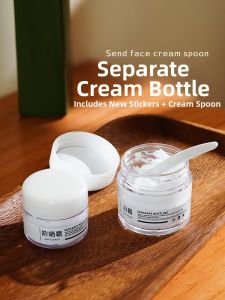 Portable Travel Cream Sample Bottle Box Cosmetic Skin Care Moisturizer Small Empty Bottle for Cream Lotion Liquid Storage