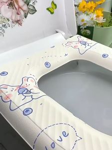 เบาะรองนั่งชักโครก  - วัสดุEVA กันน้ำ - แบบพกพา สบายตัว - สำหรับชักโครก/นั่งกลางแจ้ง G3301