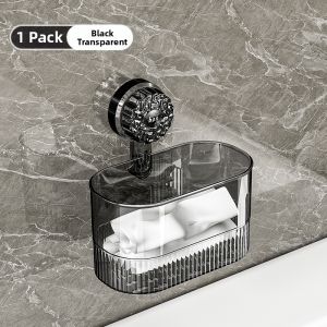 Suction Wall-Mounted Shelf Organizer