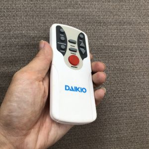 Đầu bấm từ xa quạt điều hòa Daikio DK-2500B DKA-02500B DKA-01500B - Hàng tốt kèm pin - Remote quạt điều hòa Daikio