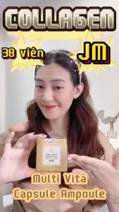 Viên Collagen tươi dưỡng da hồi da Ammud Multi Vita Ampoule Hàn Quốc
