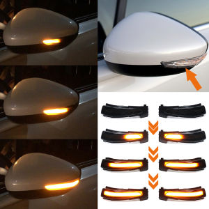 For Peugeot 508 SW For Citroen DS5 C4 Picasso Grand Picasso II Side Mirror Light Turn Signal Rear Review Indicator Lamp Amber
