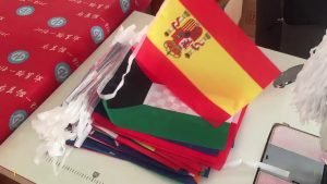 Bendera Piala Dunia / 32 Countries String Flag / Acara Olahraga Dan Dekorasi Pesta