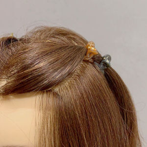 OlacC Princess Hair Clip Small Side Bun Hairpin for Women Fashionable Japanese and Korean Style Hair Accessory