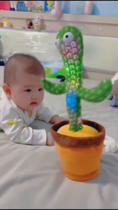 Rechargeable toys Cactus plush toys dance glow sing and talking cactus plush toys