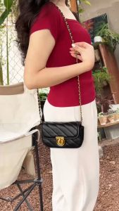 Túi Đeo Vai Đeo Chéo Khóa Nút Hít Lạ Mắt Cidu Cd63