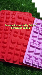 Cetakan Permen Ager Jelly Coklat Berbentuk Silikon Candy Chocolate Bentuk Buah