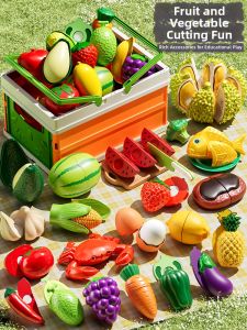 YISBRO | Peelable Chewable Simulation Fruits and Vegetables Toys