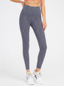 High Waist Yoga Pants Womens Comfortable Tight Fitness Sports Pants Tummy Control Butt Lifting Breathable Nylon Fabric