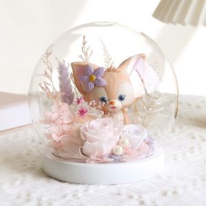 Eternal Flower Unicorn Creative Gift for Girlfriend Best Friend Birthday Womens Day Cute Romantic Decorations And Gifts