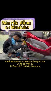 COMBO 2 CHAI Súc Rửa Động Cơ MAXLUBE USA 105ml - Súc Nhớt Vệ Sinh Sạch Động Cơ Xe Máy