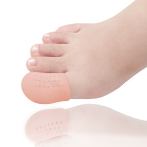 Pexmen 2/4Pcs Gel Toe Protectors Toe Caps Prevent Pain Relief for Corns Blisters and Ingrown Toenails Big Toe Covers