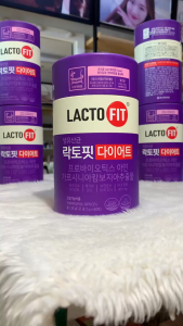 Men Vi Sinh Giảm Cân Giữ Dáng Tăng cường chuyển hóa Lacto-Fit Diet Daedong Ginseng Hàn Quốc Hộp 60 Gói