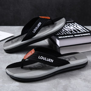 Flip Flops Mens Non Slip Outdoor Summer 2023 New Arrival Beach Abrasion Resistant Personality Fashion Trend Soft Bottom Men Slippers