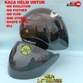 Kaca/ Visor untuk helm GM Fighter, GM Evo, GM Evolution, GM Icon, NHK R7 dll. 