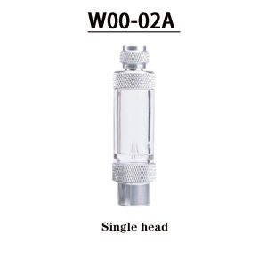 ZRDR | ZRDR Fish Tank CO2 Bubble Counter Aquarium CO2 Generator Regulator Equipment Metal Single Head Double Head CO2 Fine Tuning Valve