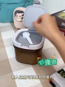 1800/1300/800ML Milk Powder Storage Can Baby Milk Powder Airtight Container Box Spoon Lid Separation