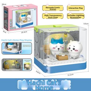 Enlighten | Glowing Hut Building Block Figure Chiikawa Characters Toy