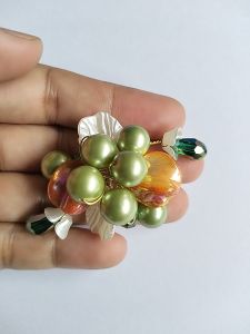 Bros Brooch Peniti Jarum Blazer Bunga