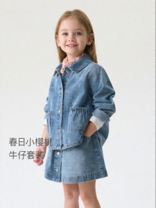 Marc&Janie | Cotton Denim Girls Set