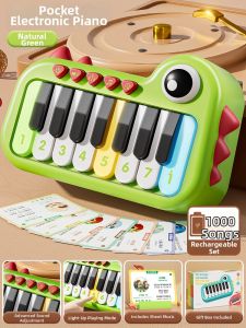 WANJUTEGONGDUI | Childrens Mini Electronic Keyboard Toy