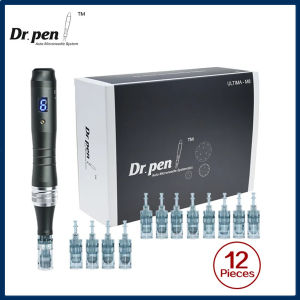 Dr pen Ultima M8 With 12 Cartridge Wireless Derma Micro Pen Skincare Kit MTS Treatment Professionals Use Beauty Machine