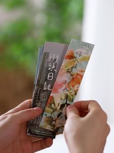 LIYANSHE | Inspiring Cultural Bookmark for Reading Photography Music and Film Inspirational Text Cards