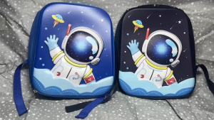Balo Em Bé Du Hành Không Gian -Balo Hành Tinh Mơ Ước -Balo Thiên Hà Xanh Dành Cho Bé Trai/Bé Gái