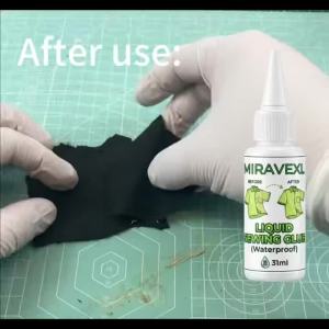 Waterproof Fabric Glue for Clothes Sofa Canvas Repair Strong Adhesive Liquid Glue for Textile Denim Leather DIY Craft Sealing