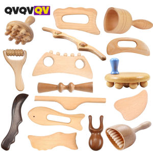 Gỗ Trị Liệu Định Hình Cơ Thể Dụng Cụ Massage Bằng Gỗ Thoát Bạch Huyết Gua Sha Máy Mát Xa Cho Điêu Khắc Cơ Thể