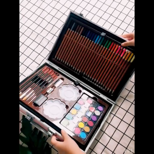 Specool® 145PCS/BOX Children Gifts Kids Birthday Gift Primary School Students Painting Tools Set Gift Box Childrens Day Gifts