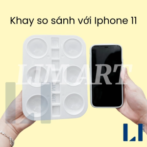 Sỉ Combo 10 20 30 40 50 Khay Pha Màu Chữ Nhật Đựng Màu Tô Tượng Làm Workshop Lớp Dạy Vẽ LIM ART