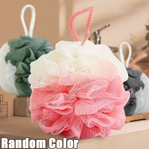 High-quality Bath Ball / Shower Loofah Bath Sponge / Soft Two Colors Flower Bath Ball/ Exfoliating Bath Shower Ball / Bubble Net Two Color Bath Flower for Women&men&kids