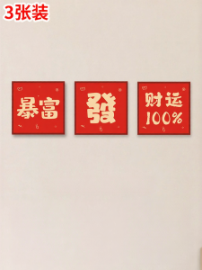 ZHICAIYOU | Good Fortune Decorative Wall Stickers