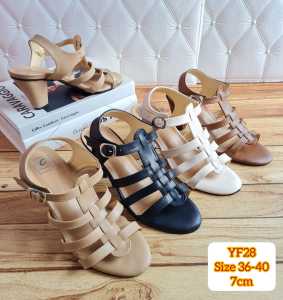 NEW ARRIVAL ABBUSHOES Yf 28 sendal hak tahu keronjo mahira 7cm
