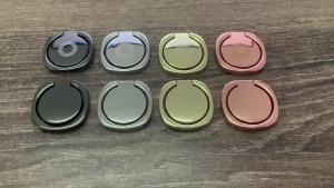 Phone Finger Ring Holder Stand 360° Degree Rotation Clear Finger Grip Kickstand Compatible For Smart Phone