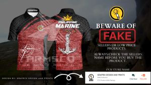 Philippine Marine Corps V5 Polo Shirt Full Sublimation