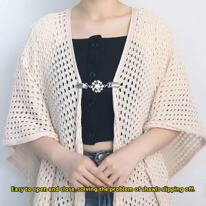Heabety 3 Pcs Sweater Clips Cinch Clips Vintage Dress Clip Back Cinch Shawl Cardigan Collar Clip To Tighten Dress Pant Waist Tightener