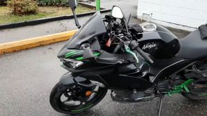 กระจกติดชิว พับได้ กระจกเดิม KAWASAKI NINJA CBR กระจกมองข้าง CBR300 CBR500 R15 NINJA 250