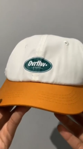 Topi Snapback Classic Caps Overflow Short Visor - Topi Baseball Lidah Pendek - Topi Dewasa Sixpanel