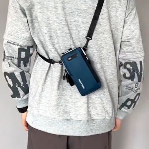 TP082 - TAS PINGGANG SPORT ARMBAND PRIA WANITA LARI JOGGING SELEMPANG HP MINI MULTIFUNGSI ANTI AIR WATERPROOF IMPORT