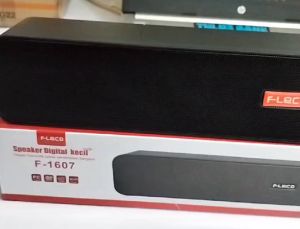 Speaker Bluetooth Soundbar USB TF Card Mp3 Player charge Fleco F 1607 PROMO TERMURAH