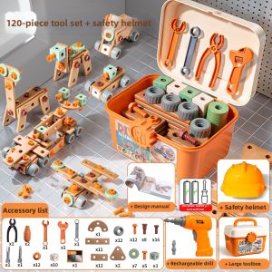 Educational Assembly Electric Maintenance Tool Box Toy
