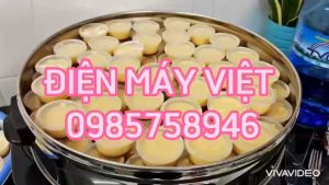 Nồi hấp bánh bèo bánh giò bánh bao xôi có cảnh báo chống cháy size 40cm