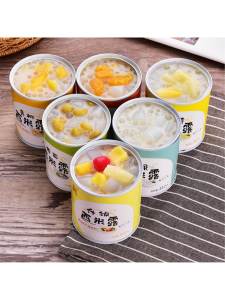Mixed Fruit and Yogurt Sago Can with Various Flavors