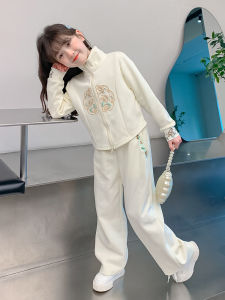 SQTN.KIDS | Chinese Style Girl Set Two Piece
